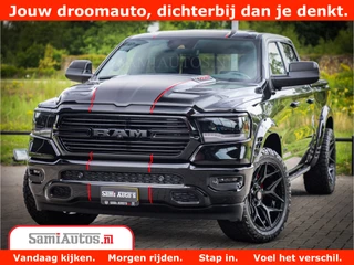 Dodge Ram 1500 GT EDITION | 5.7 V8 HEMI | VIRTUAL COCKPIT | HEAD-UP | ADAPTIVE CRUISE | 360 CAMERA | TRX PACK | Comfortabele Dubbele Cabine met Royale 5 Zitplaatsen | BPM vrij BPM vrij | Nu Leverbaar uit Voorraad | Voorraad Nr 2436