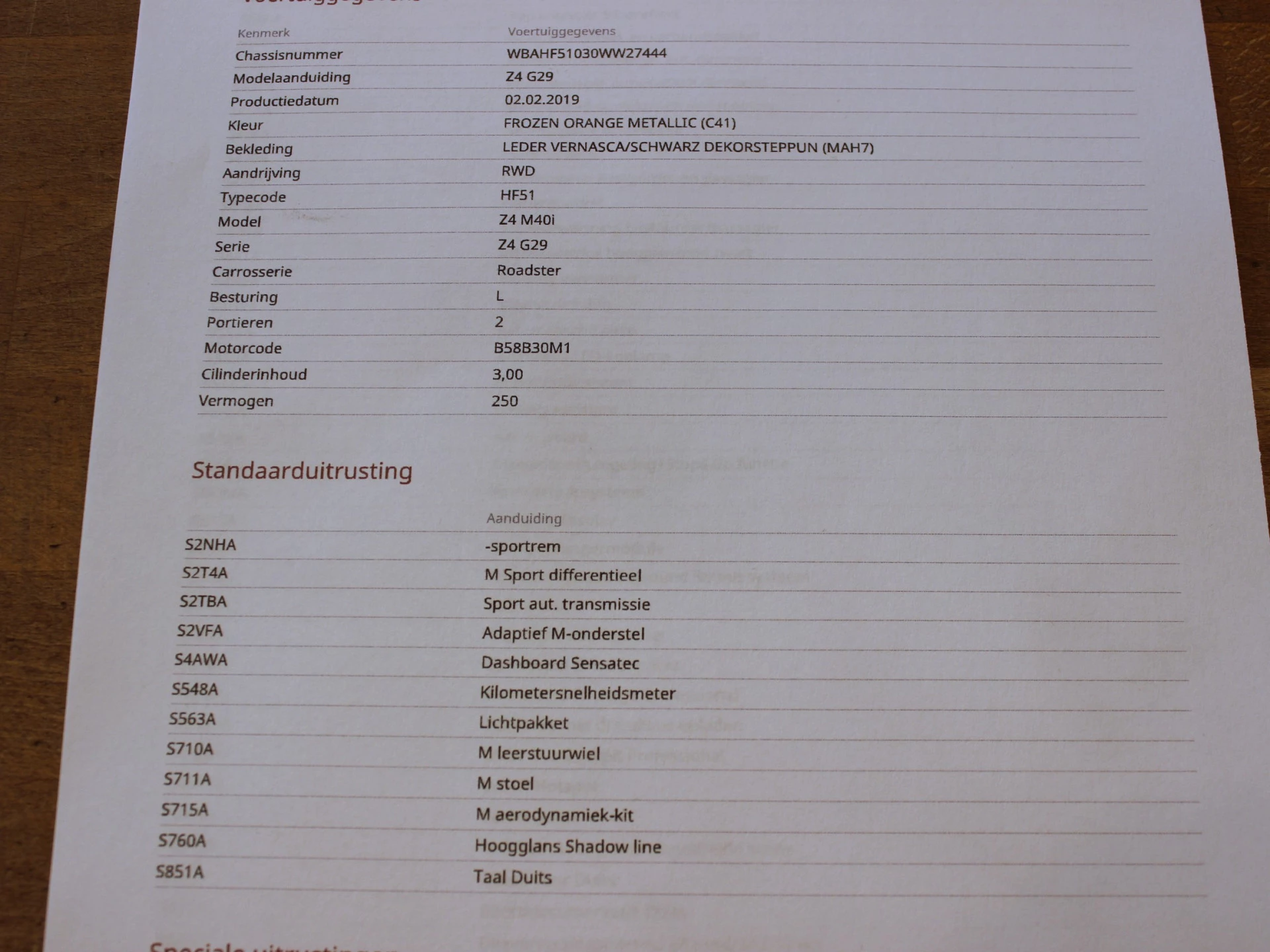 Hoofdafbeelding BMW Z4