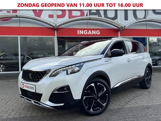 Hoofdafbeelding Peugeot 5008 Peugeot 5008 1.2 TURBO GT-LINE HALF-LEER NAVI PANO-DAK CAMERA CARPLAY AIRCO