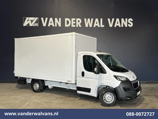 Peugeot Boxer 2.2 BlueHDi 141pk Bakwagen 435cm Lang Laadklep Euro6 Airco | Cruisecontrol | 1095kg laadvermogen Bijrijdersbank