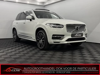 Volvo XC90 2.0 T8 Recharge AWD Inscription Plug-in 7p Leder, Pano, 360 Camera, Navi, Elektrische achterklep, Keyless start, Virtual desk