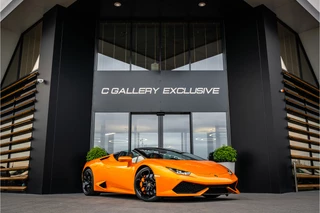 Hoofdafbeelding Lamborghini Huracán Lamborghini Huracán 5.2 V10 LP610-4 - Arancio Borealis | Capristo | Spyder | Lift | Keramisch | Camera