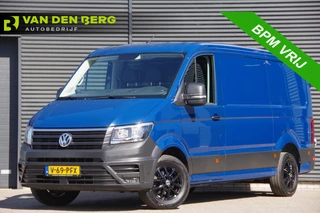 Volkswagen Crafter 35 2.0 TDI L3H2 3-ZITS, 140PK AUT. STANDKACHEL, GEV. ERGO COMFORT STOEL, CRUISE, NAVI, AIRCO