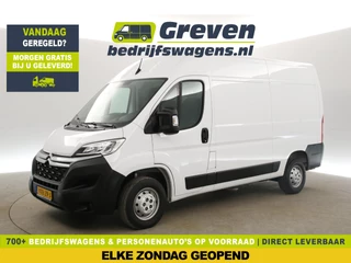 Citroën Jumper 2.2 BlueHDi L2H2 140PK Airco Cruise Navigatie PDC 3 Persoons Elektrpakket Schuifdeur