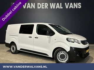 Peugeot Expert 2.0 BlueHDI 123pk L3H1 Dubbele Cabine Euro6 Airco | 2x zijdeur | 2500kg Trekhaak | 5-Zits Cruisecontrol, Parkeersensoren