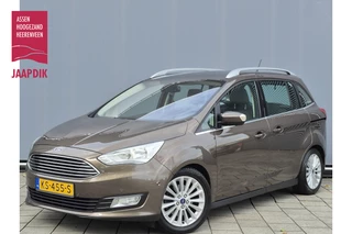 Ford Grand C-Max BWJ 11-2016 | 1.5T 183PK Titanium AUTOMAAT | TREKHAAK | PANO DAK | CLIMA | NAVI | PDC 2X | LICHTMETAAL | CRUISE