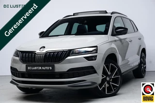 Skoda Karoq 1.5 TSI ACT Sportline Automaat | Pano-dak | CarPlay | Virtual | Acc | Stoelverwarming V+A | Led | Pdc | Keyless |