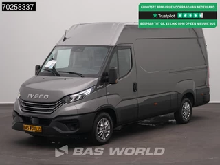 Iveco Daily 35S21 BPM VRIJ! 3.0L Automaat 210PK L2H2 2025-Model 3,5t Trekvermogen ACC LED CarPlay Camera Parkeersensoren Velgen Euro6 L2 12m3 Airco