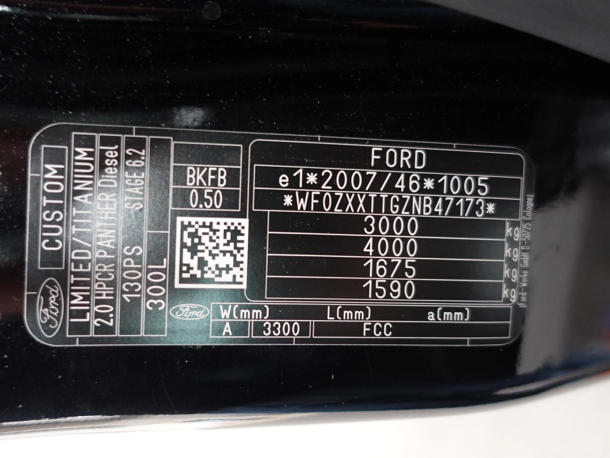 Hoofdafbeelding Ford Transit Custom