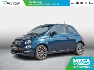 Fiat 500 Hybrid Star | Navi | Airco | Panorama dak | 16" | PDC | Apple Carplay