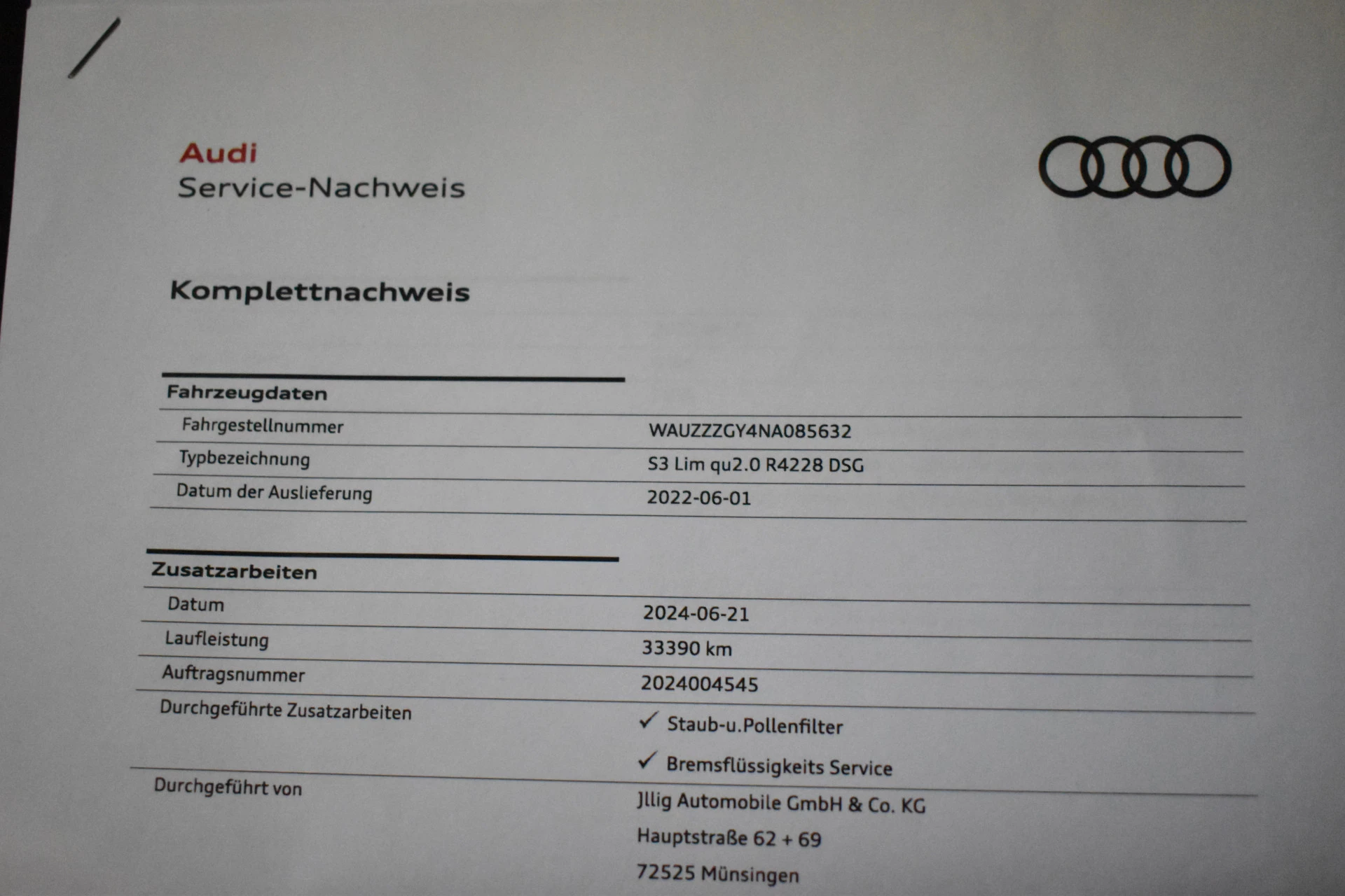 Hoofdafbeelding Audi A3