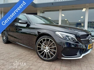 Luxe Mercedes C-250 CDI AMG style/Led/Trekhaak/Pano/Leer/19"
