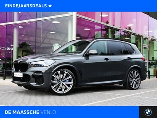 BMW X5 xDrive45e High Executive M Sport Automaat / Panoramadak / Trekhaak / Sportstoelen / Laserlight / Achteruitrijcamera / Soft-Close / Head-Up / Adaptief onderstel