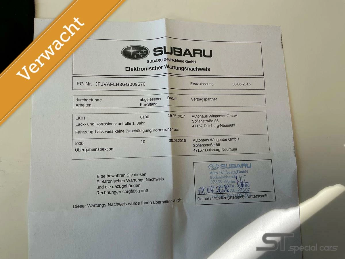 Hoofdafbeelding Subaru WRX