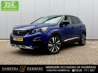 Peugeot 3008 1.2 PureTech Blue Lease Premium blauw