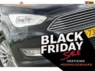 Ford C-Max 1.0 125PK Titanium X | Panther Black | AppleCarplay/360PDC/NAV/Cruise/Trekhaak/Parkeerhulp/Nw.Riem - Super compleet!