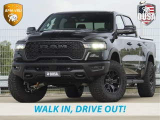 Dodge Ram 1500 | Rebel | Night | 4x4 | Crew Cab | 3.0L Twin-turbo I6 | BPM-VRIJ | LPG | 10,2 inch Passenger Screen | Harman Kardon | Getoonde accessoires zijn verkrijgbaar tegen meerprijs