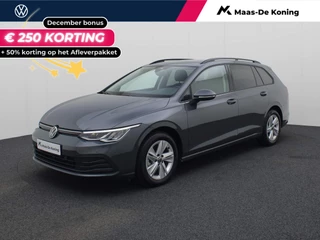 Volkswagen Golf Variant 1.5eTSI/130PK Life DSG · App connect · Parkeersensoren · Stoelverwarming · Garantie tot april 2029