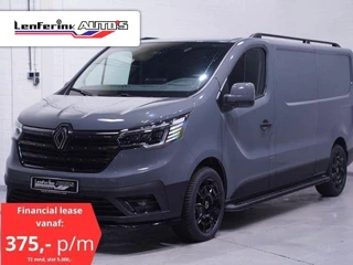 Hoofdafbeelding Renault Trafic Renault Trafic 2.0 DCi 130 pk Black&Grey Edition L2 BPM vrij Airco, Camera, 18" LMV, LED Koplampen, Spoilers V+A, Zwarte Grille, 3-Zits