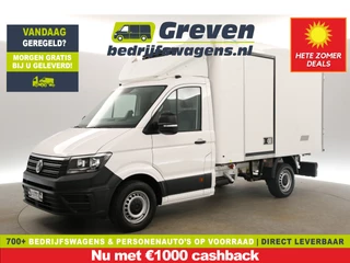 Volkswagen Crafter 35 2.0 TDI | Koelwagen -9 C° | 177PK Bakwagen Zijdeur Airco Koelauto 3 Persoons Laadbak Achterdeuren Elektrpakket