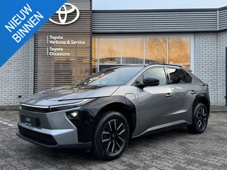 Toyota bZ4X EXECUTIVE 73kWh NIEUW & DIRECT LEVERBAAR!! WARMTEPOMP STOELVERW/KOELING INFRAROOD STUURVERW JBL-AUDIO LEER EL-STOEL BLIND SPOT NAVI CLIMA PARK-SENSOREN