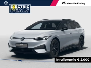 Hoofdafbeelding Volkswagen ID.7 Volkswagen ID.7 Tourer Limited Edition 77 kWh accu 286 pk · Draadloze telefoonlader · Achteruitrijcamera · Multifunctioneel stuurwiel ·