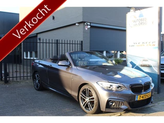 BMW 2 Serie Cabrio 220i High Executive M-Sport Automaat Leder Navi-pro Camera Stoelvw Harman/kardon 65821KM