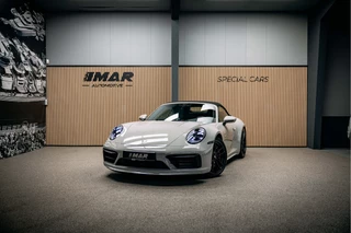Porsche 911 3.0 Carrera GTS Cabriolet Krijtgrijs | Lift | BTW | Bose | krijt stiksel | 360 camera Nieuwstaat
