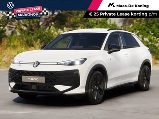 Volkswagen T-Roc R-Line First Edition 1.5 eTSI 150 PK 7 versn. DSG · Electrische achterklep · Achteruitrijcamera · Draadloze telefoonlader · Voorraad OUTLET · Prijs is inclusief inruilpremie ·