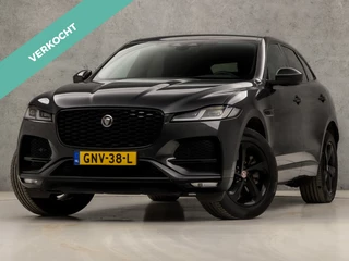 Jaguar F-PACE 2.0 P400e PHEV R-Dynamic Black Pack 404Pk Automaat (APPLE CARPLAY, GROOT NAVI, MERIDIAN AUDIO, 360 CAMERA, LEDEREN SPORTSTOELEN, ZWART HEMEL, GETINT GLAS, ELEK ACHTERKLEP, NIEUWSTAAT)