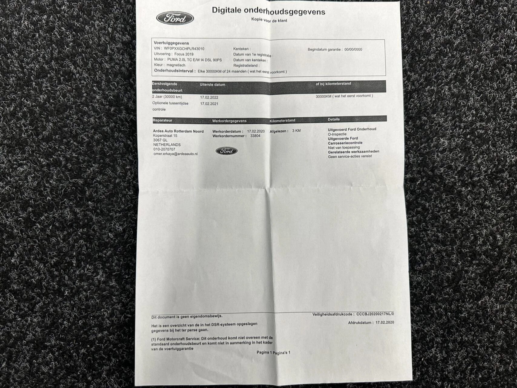 Hoofdafbeelding Ford Focus
