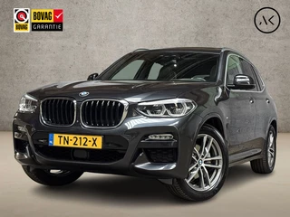 BMW X3 xDrive20i M Sport High Executive 184Pk Automaat (PANORAMADAK, M PAKKET, GROOT NAVI, 360 CAMERA, HARMAN/KARDON, LEDER, STOELVERWARMING, ADAPTIVE CRUISE, GETINT GLAS, TREKHAAK, NIEUWSTAAT)