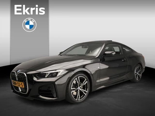 BMW 4 Serie Coupe 420i | M-Sportpakket | LED | Leder | HUD | Schuifdak | Sportstoelen | Active cruise | DAB | Hifi speakers | Alu 18 inch