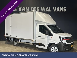 Renault Master 2.3 dCi 150pk Bakwagen 232cm Hoog Laadklep Zijdeur Fabrieksgarantie Euro6 Airco | LAT OM LAT | LED Cruisecontrol, Apple Carplay, Android Auto, Verwarmde voorruit, Bijrijdersbank, 945kg laadvermogen