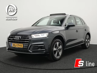 Audi Q5 55 TFSI e quattro S-Line Plug in Hybrid PHEV | Panodak | Adaptive Cruise | 360 Camera | Sportsoelen Verwarmd | Carplay |