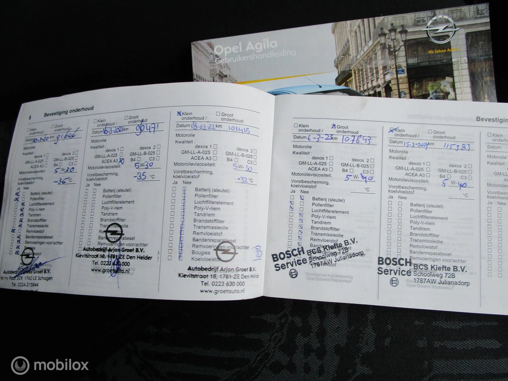 Hoofdafbeelding Opel Agila