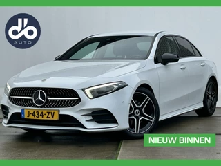 Mercedes A-klasse 200 163pk AUTOM. Business Solution AMG  SFEER VERLICHTING I GR. NAVI + DIGI DASHB. I STOF-LEER I ORG. NL + NAP