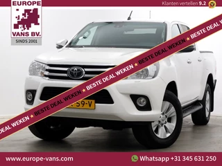 Toyota Hilux 2.4 D-4D-F 150pk E6 4WD 4x4 Double Cab Automaat 08-2019