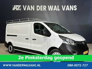 Opel Vivaro 1.6 CDTI 125 pk L2H1 inrichting Euro6 Airco | Camera | Navigatie | Imperiaal | Trekhaak | Cruisecontrol Parkeersensoren, Bijrijdersbank