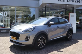 Ford Puma 125PK HYBRID TITANIUM CRUISE CLIMA STOEL/STUUR&VOORRUITVERW. WINTERPACK APPLE/ANDROID PARK-SENSOREN LM-VELGEN