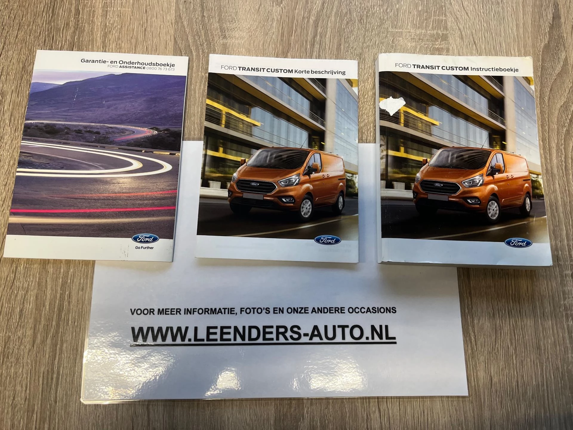 Hoofdafbeelding Ford Transit Custom