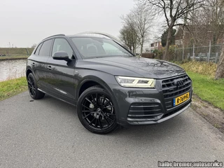 Audi Q5 2.0 TFSI quattro S-Line Black Edition|Pano|Stoelverw
