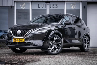 Nissan Qashqai 1.3 MHEV Xtronic 4WD Tekna Plus I Trekhaak I 360° I Panoramadak I Bose I Massage I Leder I Nieuwstaat!