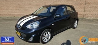 Hoofdafbeelding Nissan Micra Nissan Micra 1.2 DIG-S panodak/clima/navi/lm-velg/stoelverw.