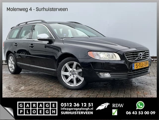 Volvo V70 1.6 T4 Nordic+ Dealer-OH Leer+Verw Xenon Nav Trekhaak