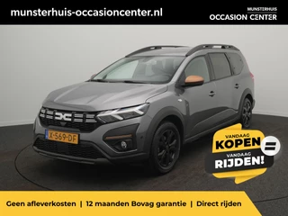 Hoofdafbeelding Dacia Jogger Dacia Jogger 1.6 Hybrid 140 Extreme 7p. - Occasion Lease vanaf €534 p/m - RIJKLAARPRIJS - 7-persoons - All Seasonbanden - Afneembare Trekhaak - Achteruitrijcamera - Dealeronderhouden