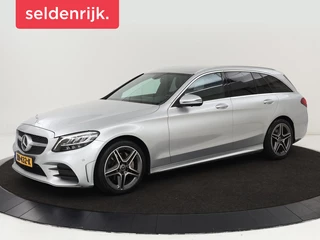 Mercedes-Benz C-klasse 180 Business Solution AMG | Stoelverwarming |  360 Camera | Trekhaak | Digital Cockpit | Leder/Alcantara | Full LED | Navigatie | Park Assist