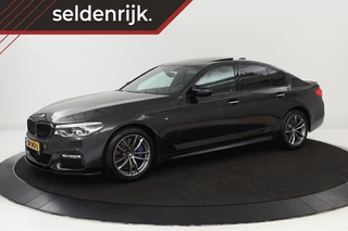 BMW 5-serie 540i M-Sport | Schuifdak | Head-Up |  Adaptive cruise | Stoel & stuurverwarming | 360 camera | Leder | Carplay | Navigatie | Full LED | Memory