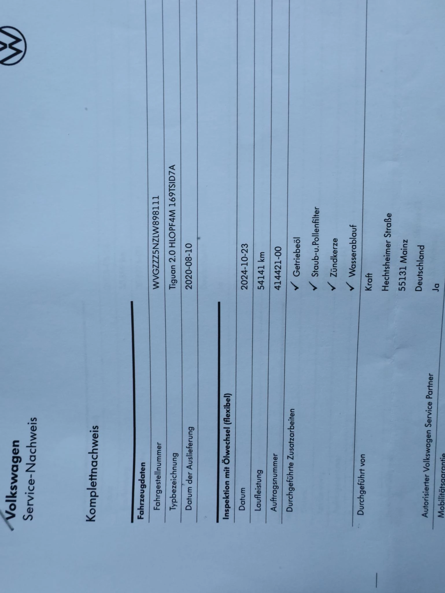 Hoofdafbeelding Volkswagen Tiguan