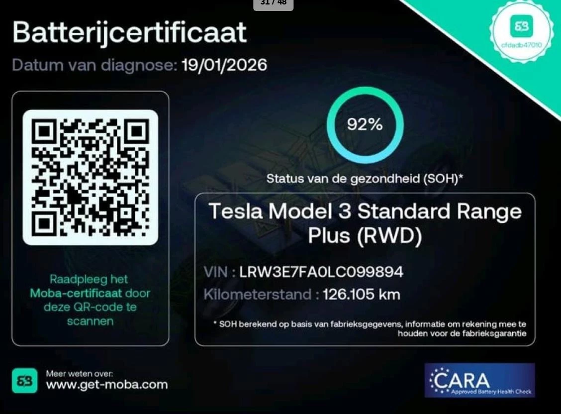 Hoofdafbeelding Tesla Model 3
